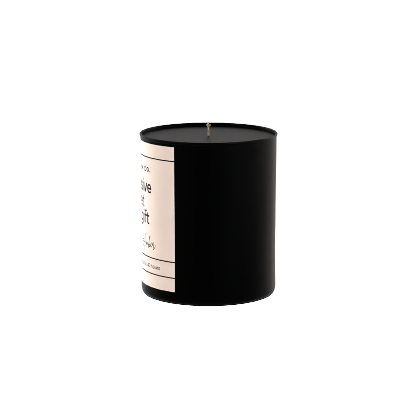 200g Black Candle ‘Inoffensive secret santa gift’